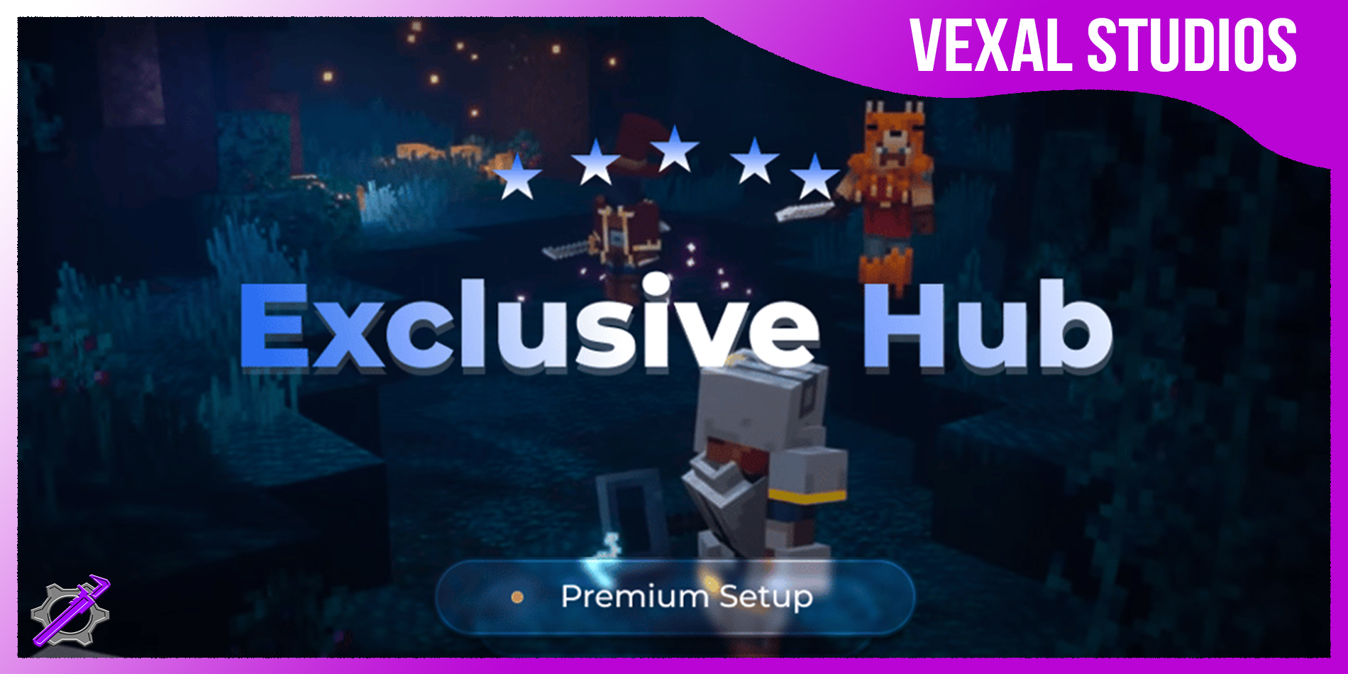 Exclusive Hub - Premium Lobby Setup Banner