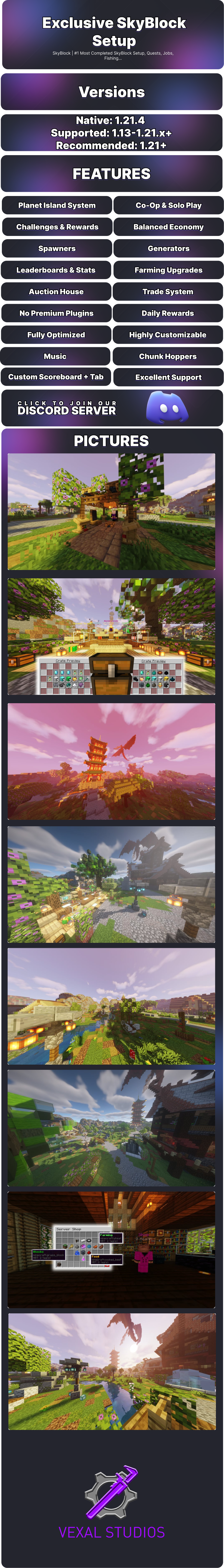 Exclusive SkyBlock Setup Thread Image