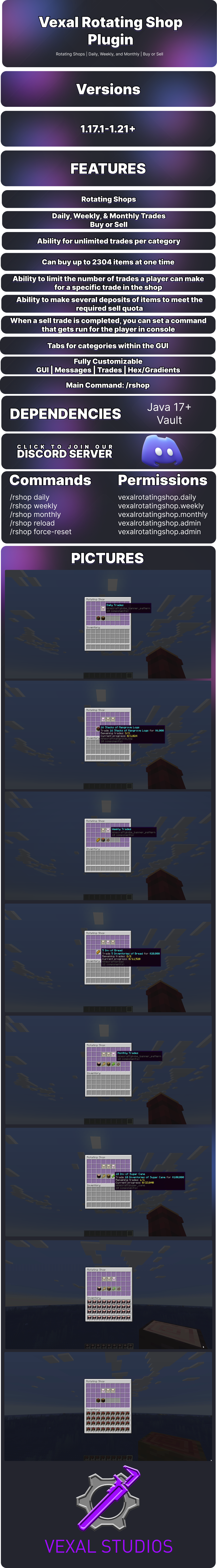 Vexal Rotating Shop Thread Image
