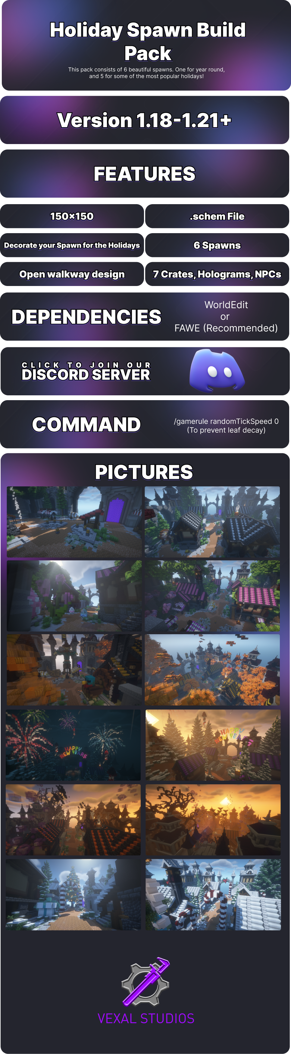 Holiday Spawn Build Pack - 6 Builds Thread Image