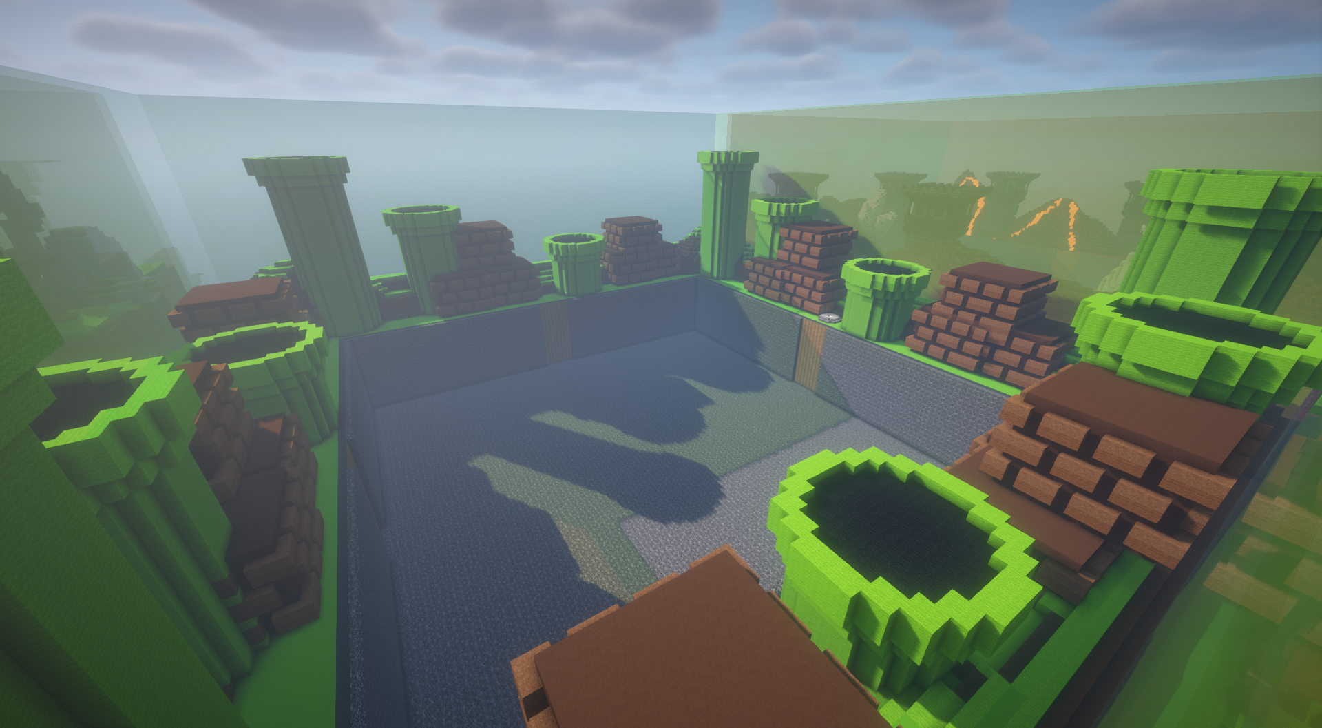 15 Large Prison Mines Build Pack Image 1