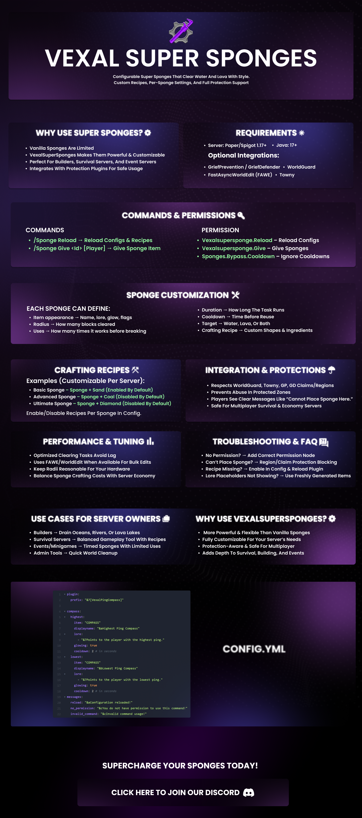 Vexal Super Sponges Plugin Thread Image