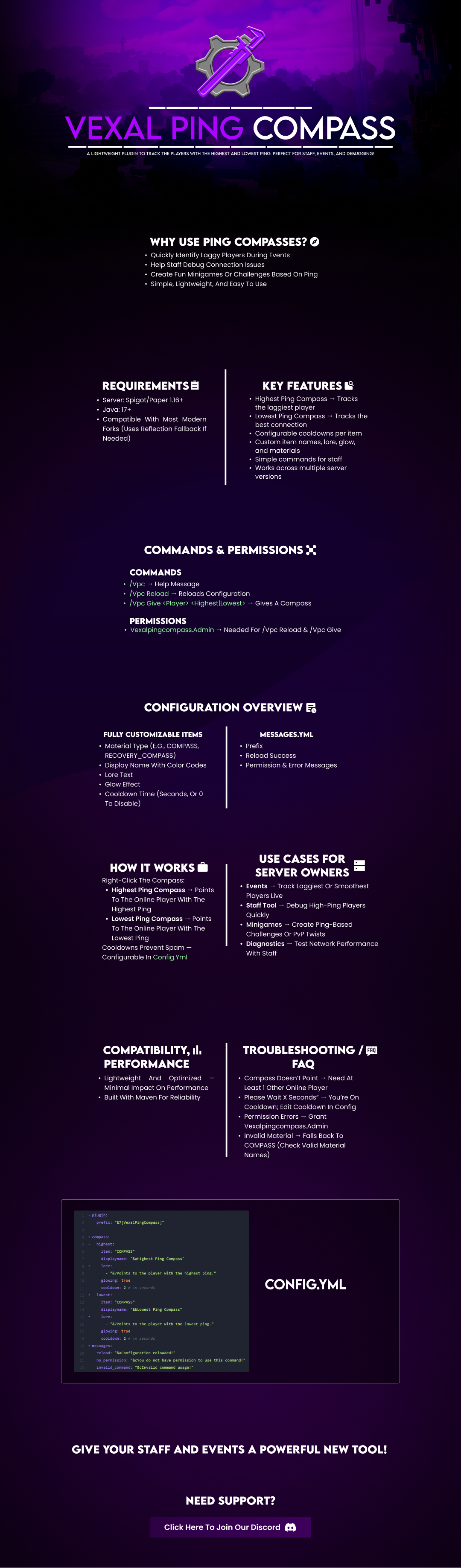 Vexal Ping Compass Plugin - Free Thread Image