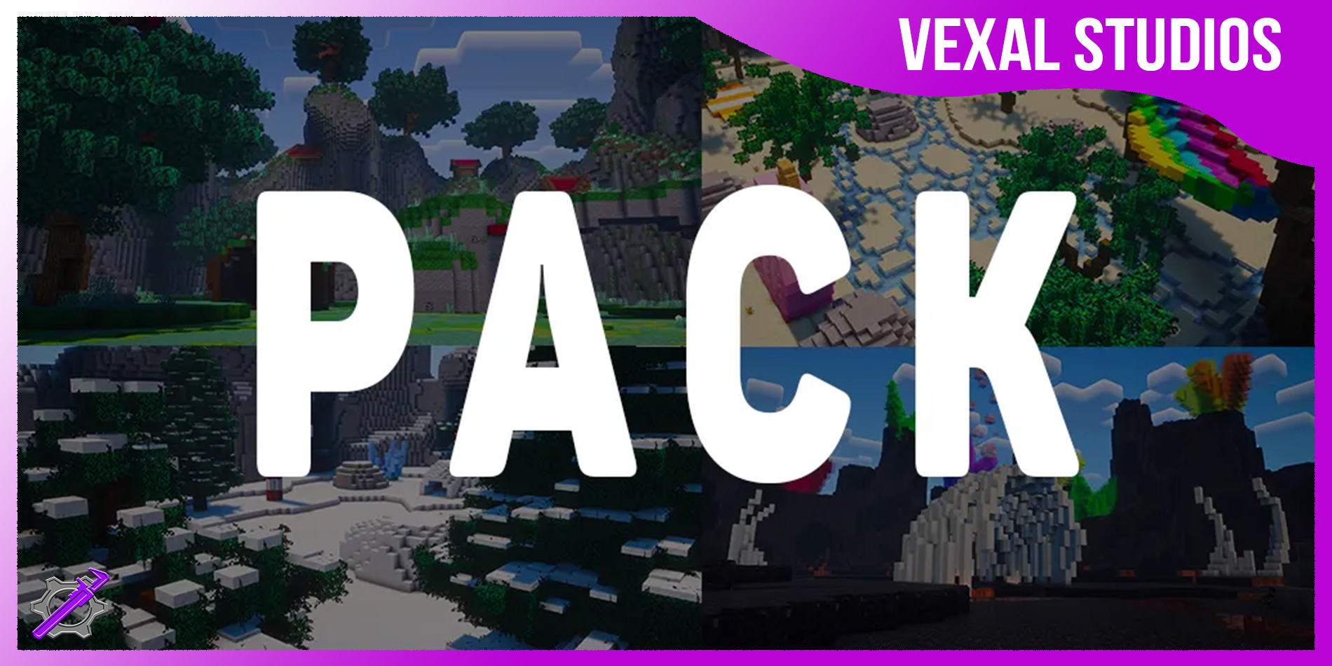 Biomes Arenas Pack Banner