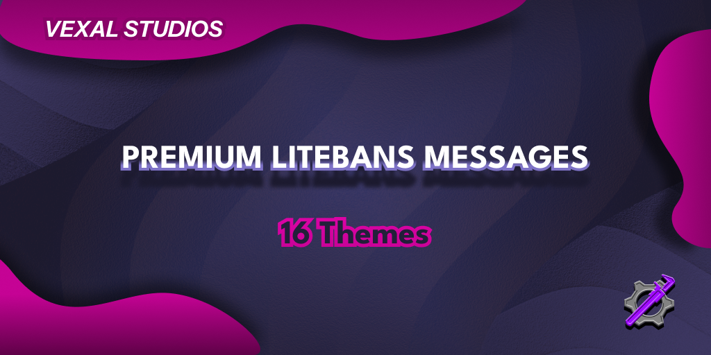 Premium LiteBans Messages - 16 Themes Banner