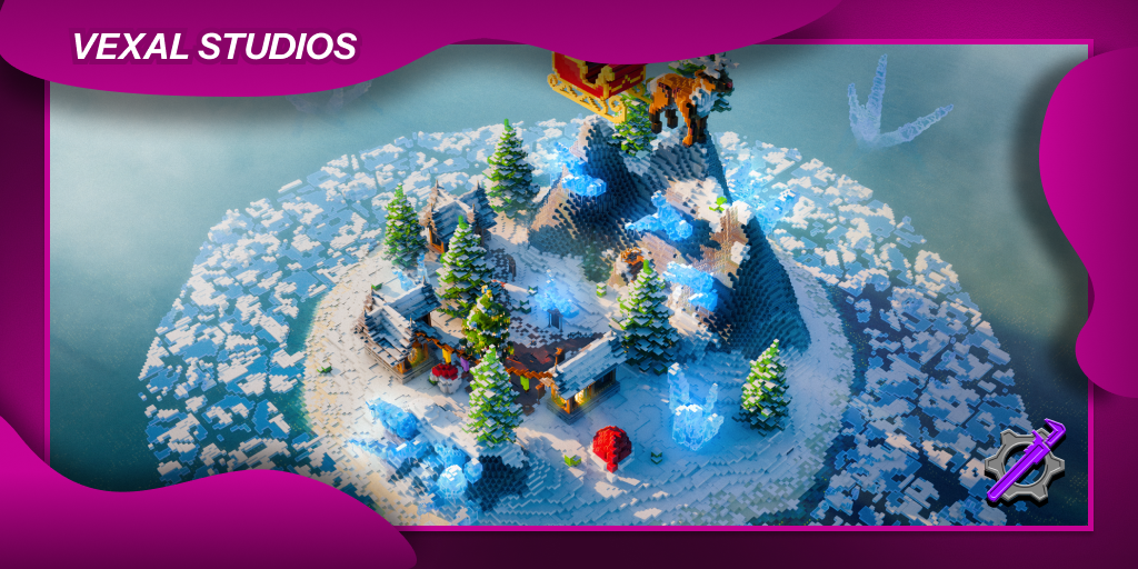 Christmas Lobby | Frozen Theme Banner