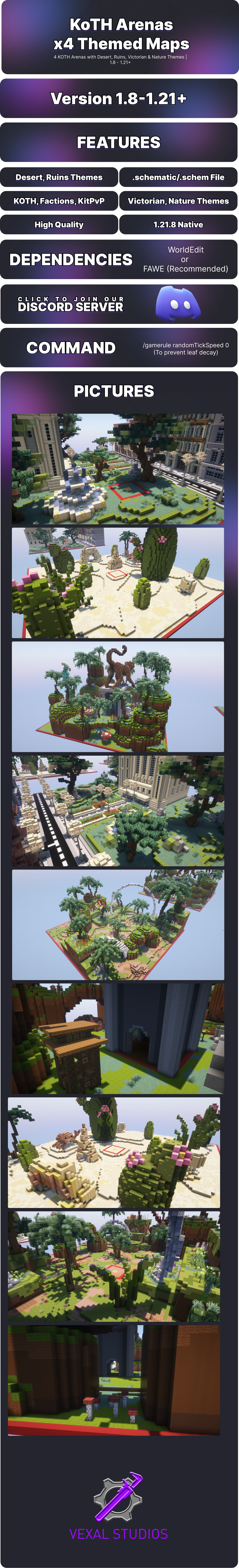 4 KoTH Arenas Thread Image